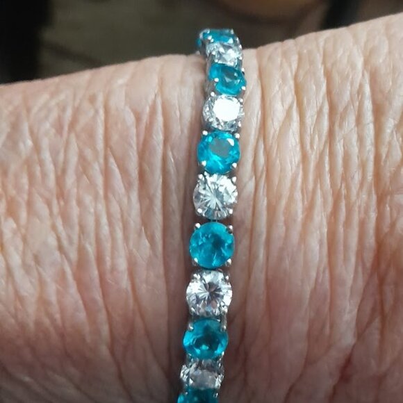 Gemstone Bracelets in .925 Sterling Silver ((NWOT) - Picture 5 of 11